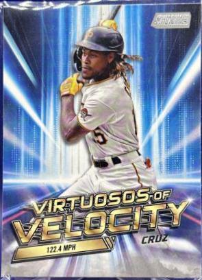 Oneil Cruz #VV-13 Baseball Cards 2023 Stadium Club Virtuosos of Velocity