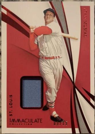 Stan Musial #7 Baseball Cards 2021 Panini Immaculate Collection