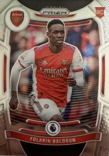 Folarin Balogun #208 Soccer Cards 2021 Panini Prizm Premier League
