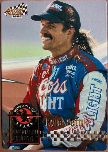 Kyle Petty #16 Racing Cards 1995 Action Packed NASCAR