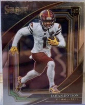 Jahan Dotson #311 2022 Panini Select Football