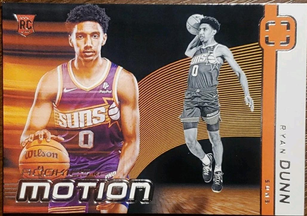 Ryan Dunn #13 2024 Panini Photogenic Rookies In Motion Basketball