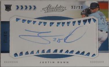 Justin Dunn [Material Signature Blue] #120