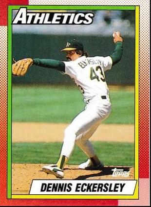 Dennis Eckersley #670 Baseball Cards 1990 Topps