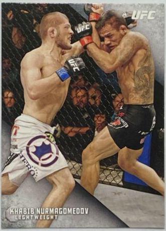 Khabib Nurmagomedov #49 Ufc Cards 2015 Topps UFC Knockout