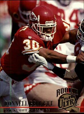 Donnell Bennett #412 Football Cards 1994 Ultra