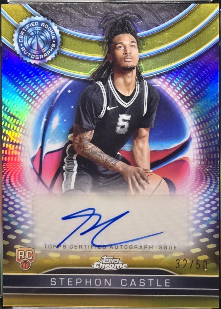 Stephon Castle [Gold Refractor] #TCRA-SC Prices | 2024 Topps