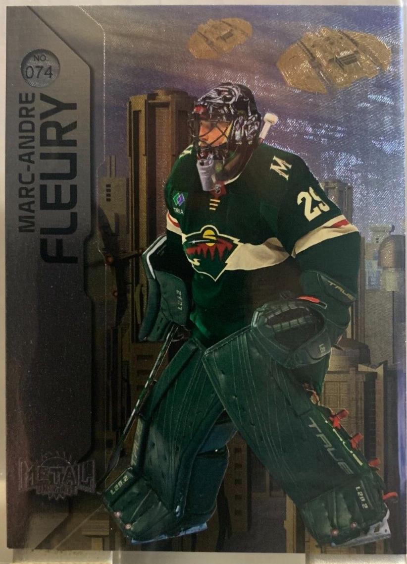 Marc-Andre Fleury #74 2023-24 SkyBox Metal Universe Hockey