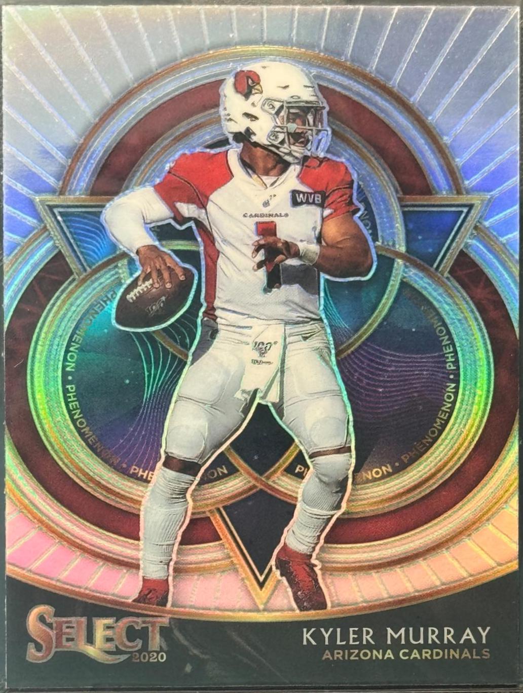 Kyler Murray Football Cards 2020 Panini Select Phenomenon
