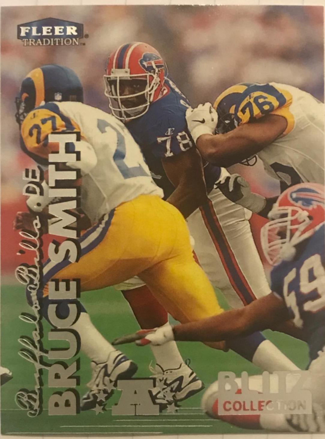 Bruce Smith #223BC Football Cards 1999 Fleer Tradition