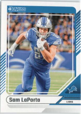 Sam LaPorta #213 Football Cards 2024 Panini Donruss