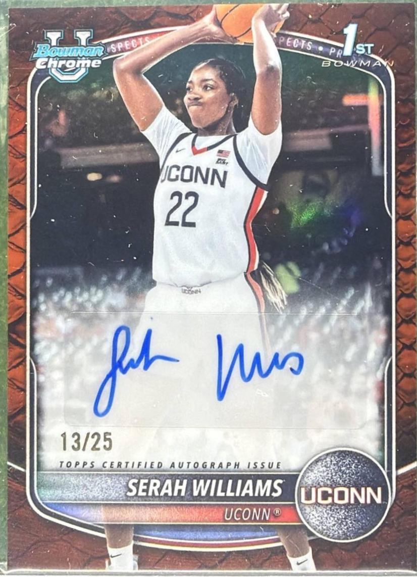 Serah Williams [Reptilian Orange Refractor] #CPA-SW