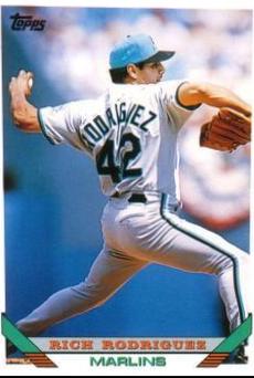Rich Rodriguez #71T Baseball Cards 1993 Topps Traded