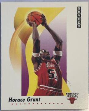 Horace Grant #36 Basketball Cards 1991 Skybox