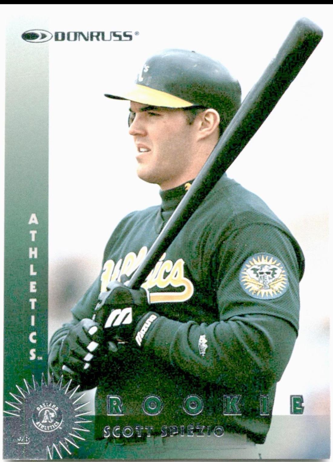 Scott Spiezio #359 Baseball Cards 1997 Panini Donruss