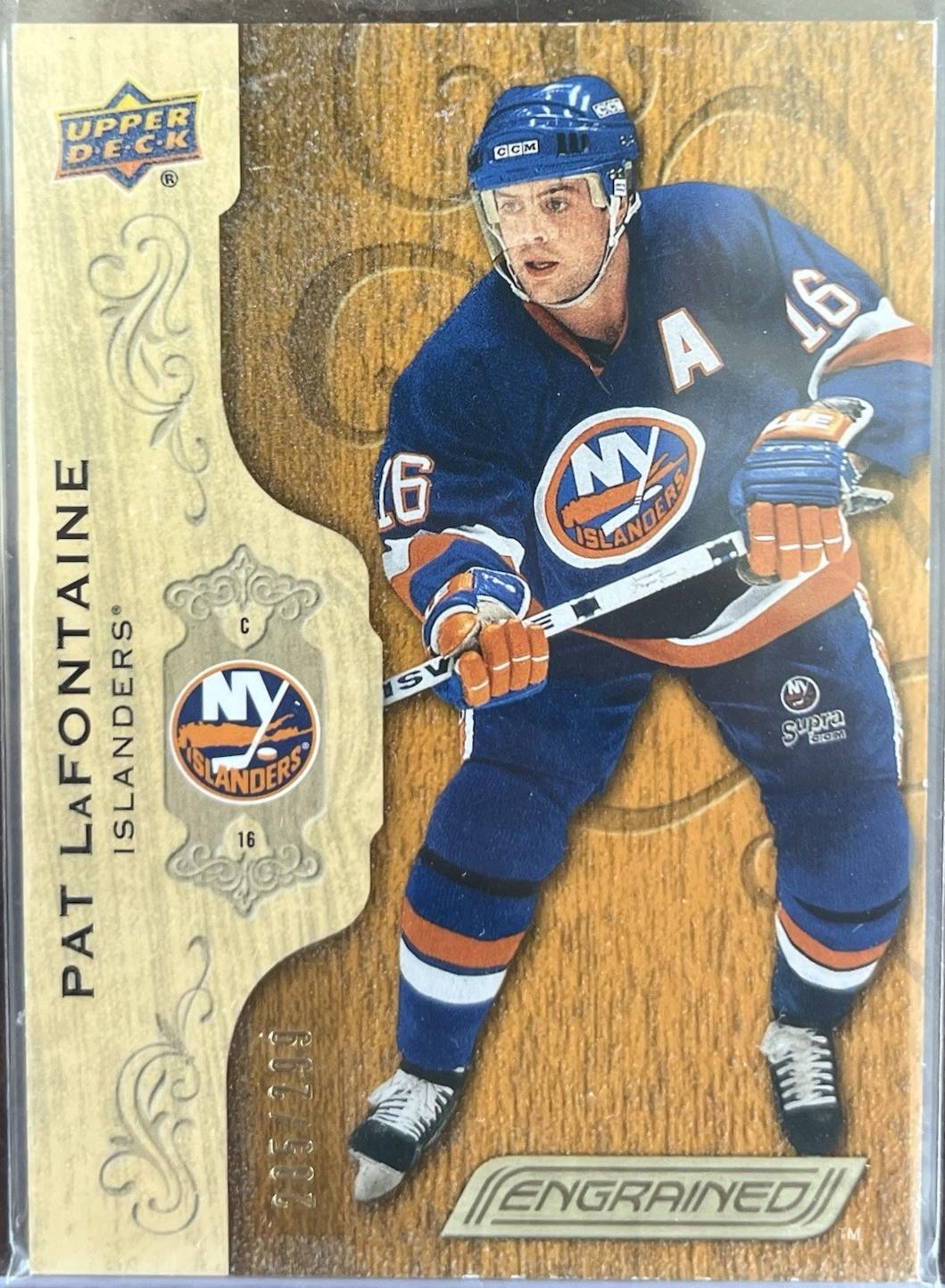 Pat LaFontaine #94 2023-24 Upper Deck Engrained Hockey