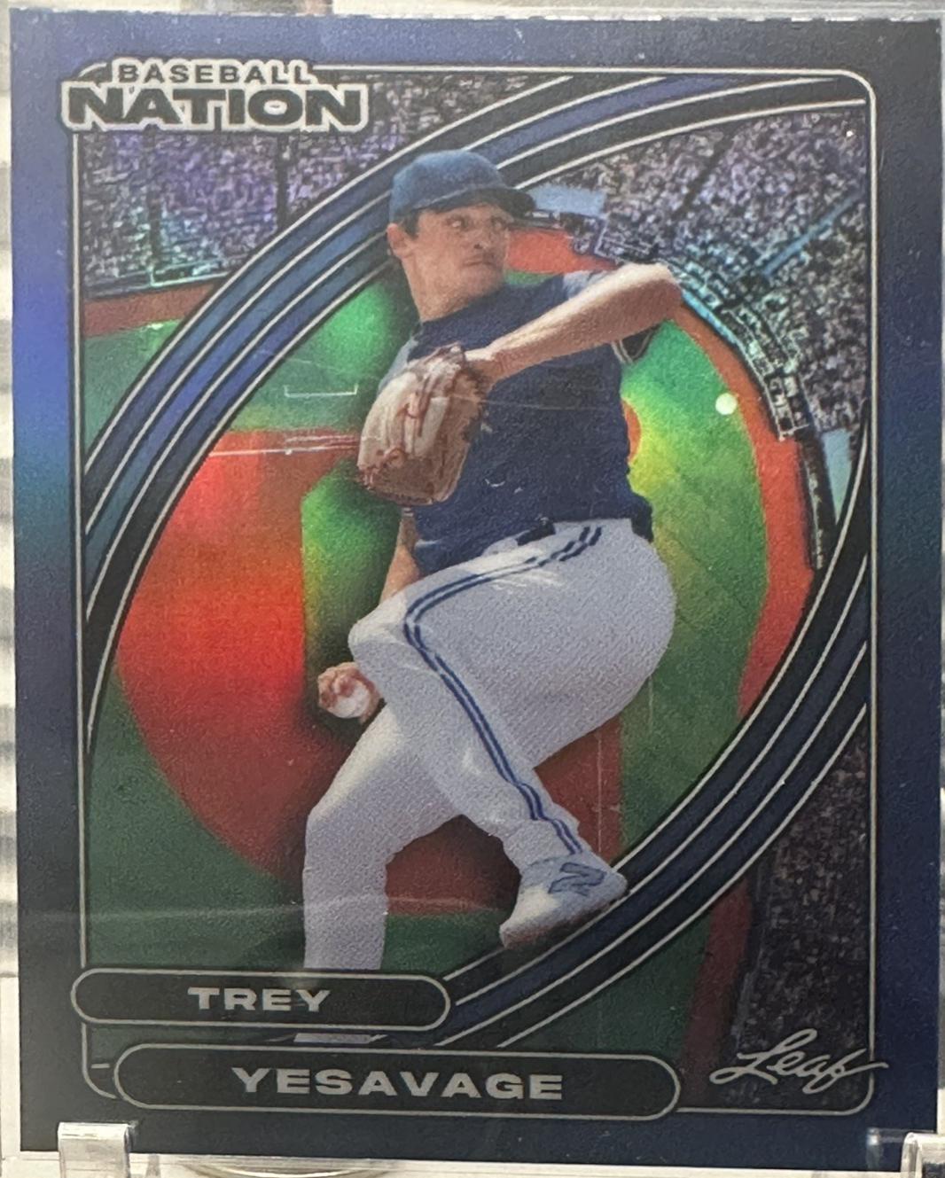 Trey Yesavage #169 2026 Leaf Baseball Nation