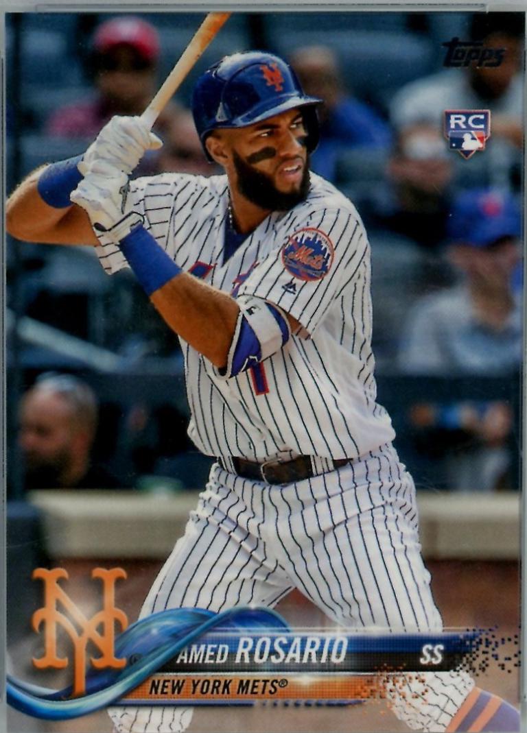 Amed Rosario #63 2018 Topps Complete Set Baseball