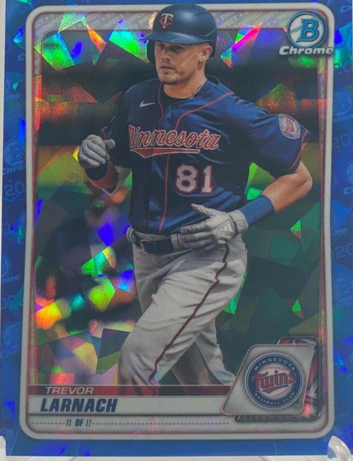 Trevor Larnach #BD-102 Baseball Cards 2020 Bowman Draft Sapphire