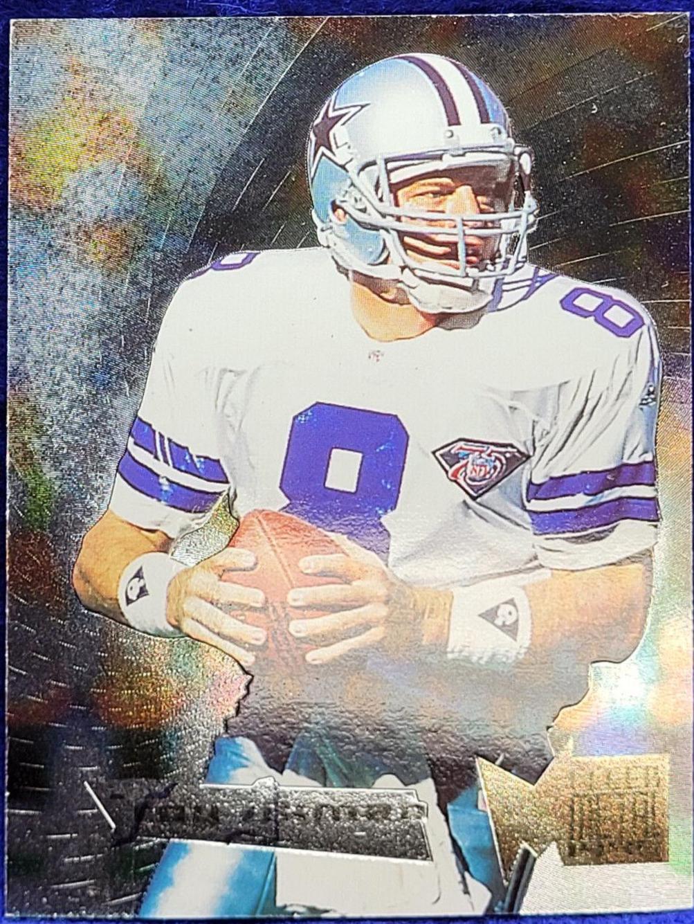 Troy Aikman #48 1995 Fleer Metal Football