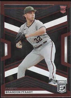 Brandon Pfaadt #6 Baseball Cards 2023 Panini Chronicles Elite