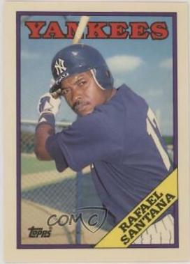 Rafael Santana #101T Baseball Cards 1988 Topps Traded Tiffany