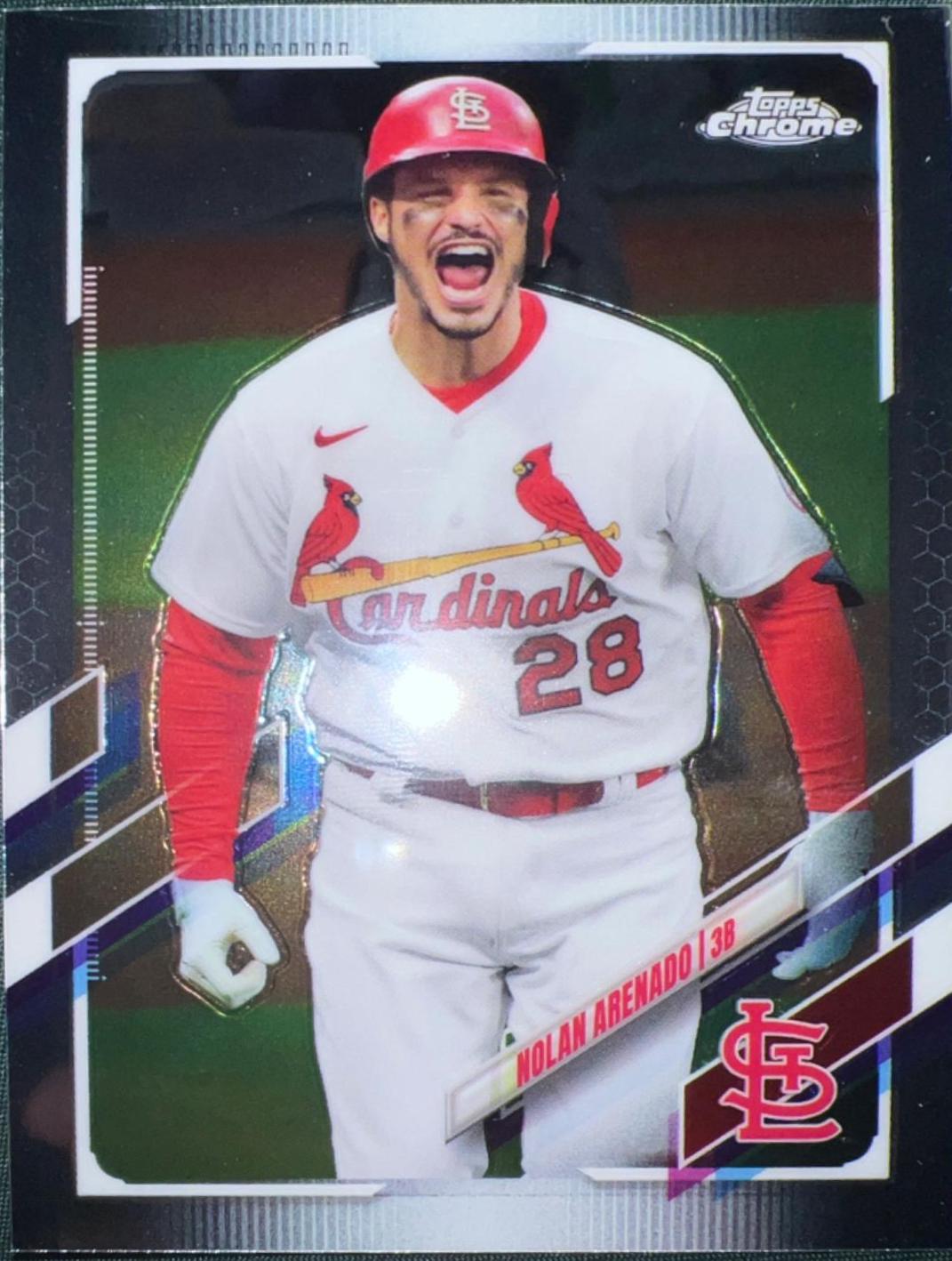Nolan Arenado #USC100 Baseball Cards 2021 Topps Chrome Update