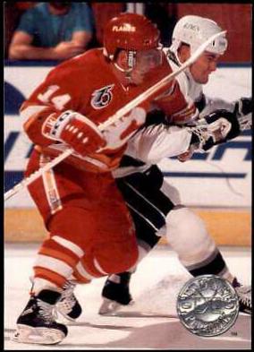 Theoren Fleury #16 Hockey Cards 1991 Pro Set Platinum