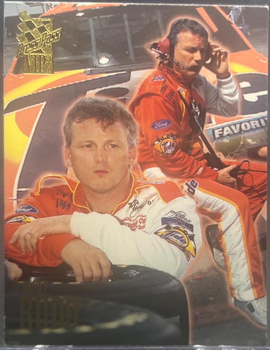 Ricky Rudd #20 Racing Cards 1997 Press Pass NASCAR