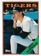 Jeff Robinson #449 Baseball Cards 1988 Topps Prices