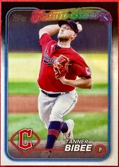 Tanner Bibee #437 Baseball Cards 2024 Topps Prices