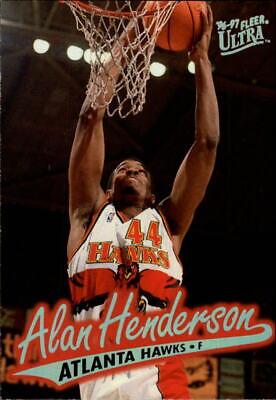 Alan Henderson #2 Basketball Cards 1996 Ultra