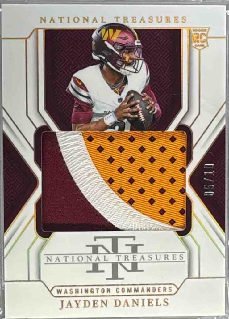 Jayden Daniels [Holo Gold Patch] #207
