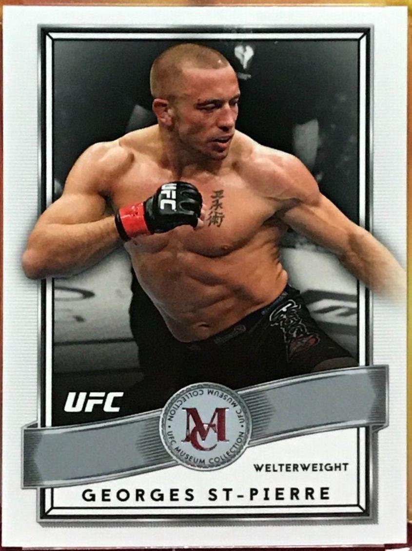 Georges St Pierre #1 Ufc Cards 2016 Topps UFC Museum Collection