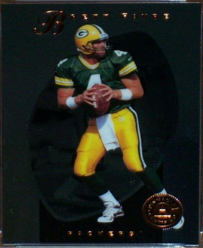 Brett Favre #3 Football Cards 1997 Pinnacle Certified