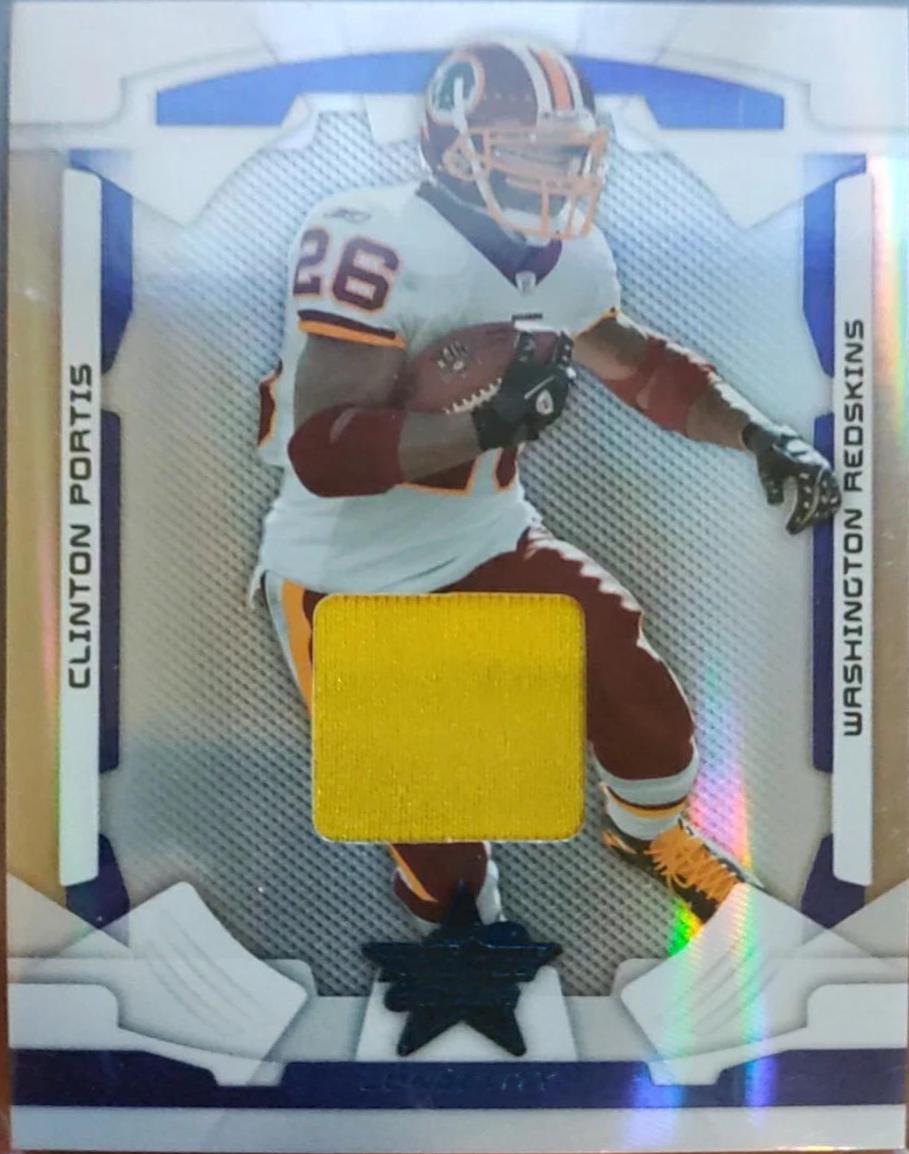 Clinton Portis Football Cards 2008 Leaf Rookies & Stars