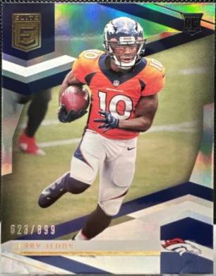 Jerry Jeudy #205 Football Cards 2020 Panini Chronicles Elite Update