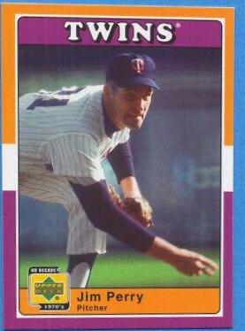 Jim Perry #33 Baseball Cards 2001 Upper Deck Decade 1970's