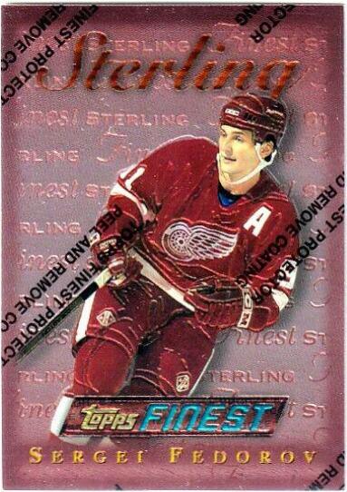 Sergei Fedorov #95 Hockey Cards 1995 Finest