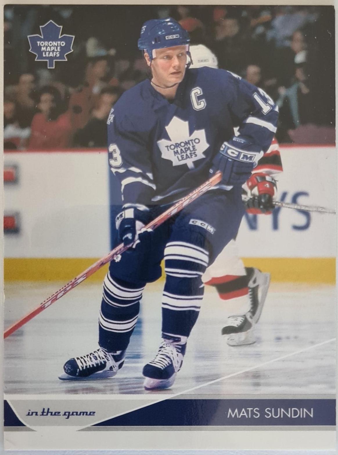 Mats Sundin #92 2003 Itg Toronto Star Hockey