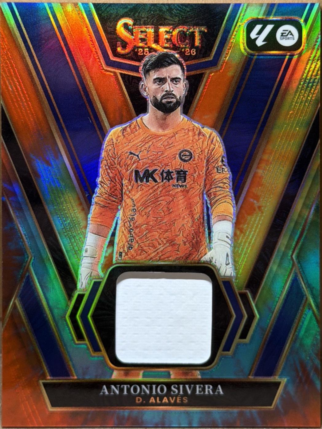 Antonio Sivera #8 2025 Panini Select LA Liga Swatch