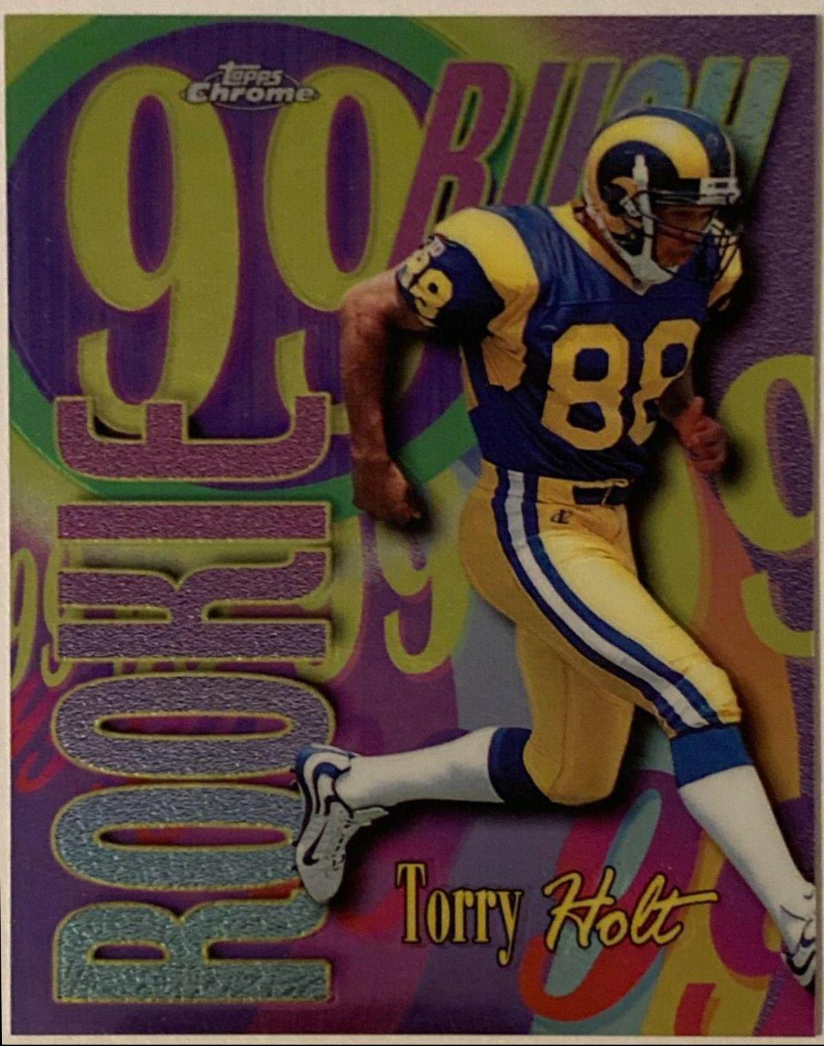 Torry Holt #AE27 Football Cards 1999 Topps Chrome All Etch