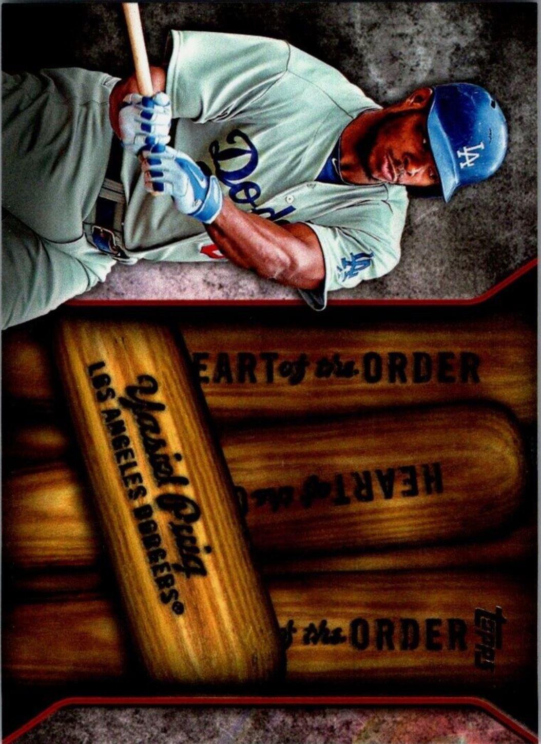 Yasiel Puig #HOR-6 Baseball Cards 2015 Topps Heart of the Order