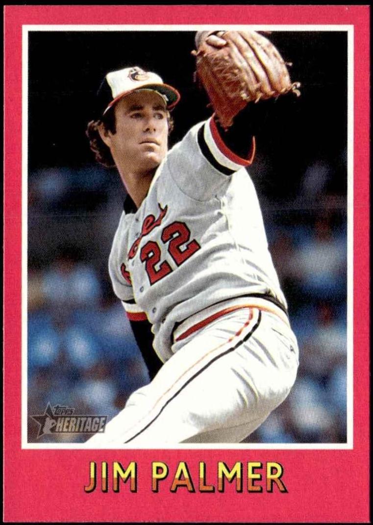 Jim Palmer #75BS-2 Baseball Cards 2024 Topps Heritage Baseball Sensation