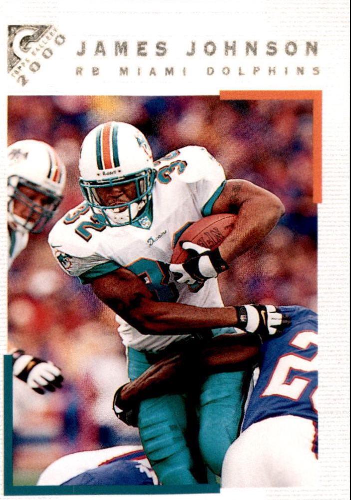 James Johnson #4 Football Cards 2000 Topps Gallery