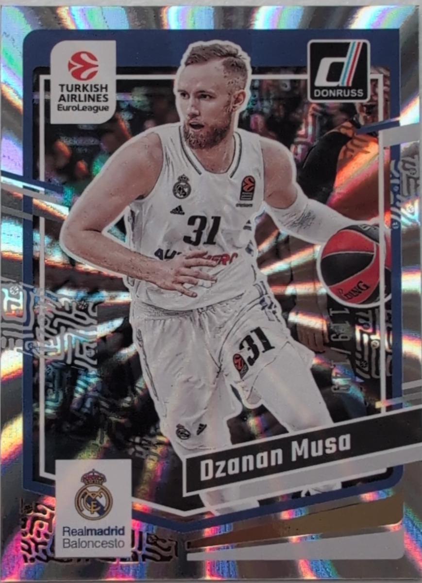 Dzanan Musa #113 2023 Panini Donruss Euroleague Basketball