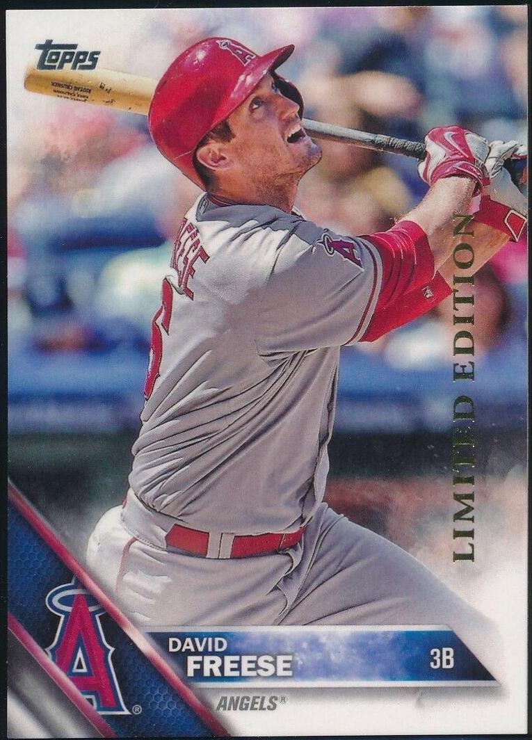 David Freese #44 Baseball Cards 2016 Topps Limited Edition