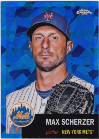 Max Scherzer [Blue Atomic Refractor] #423