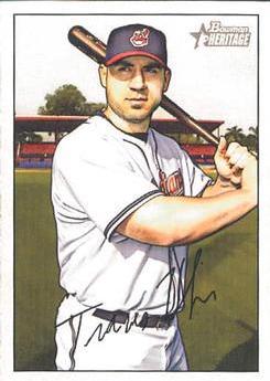 Travis Hafner #126 2007 Bowman Heritage Baseball