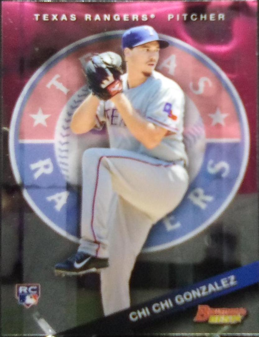 Chi Chi Gonzalez #4 Baseball Cards 2015 Bowman's Best